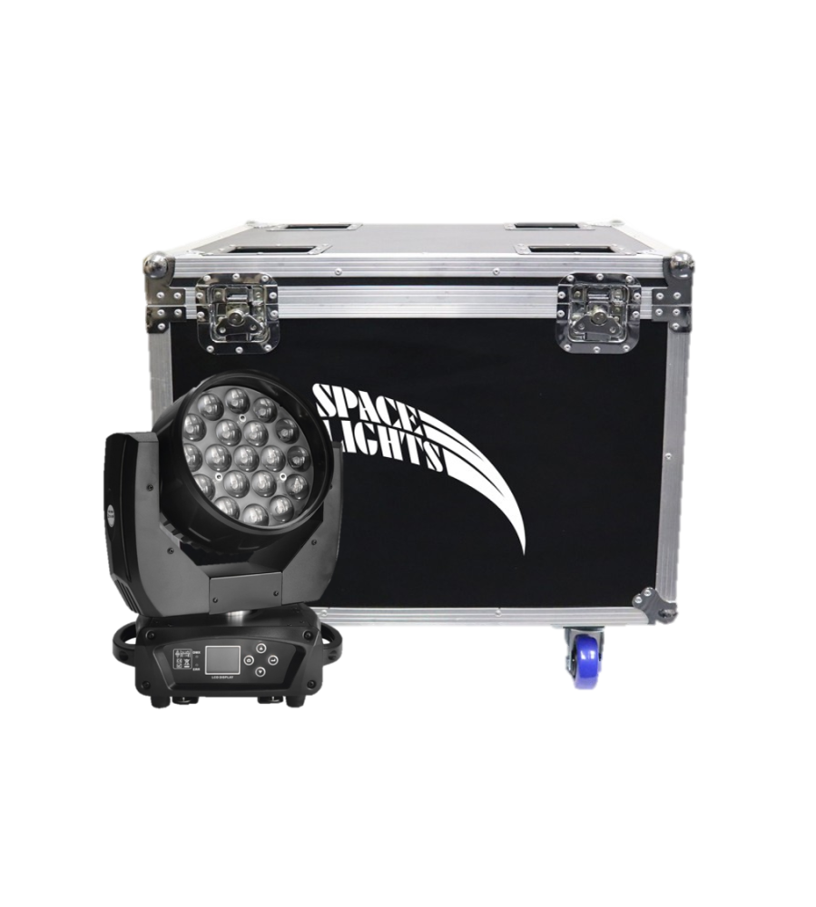 FLIGHT CASE 4 IN 1 FOR RAINBOW WASH