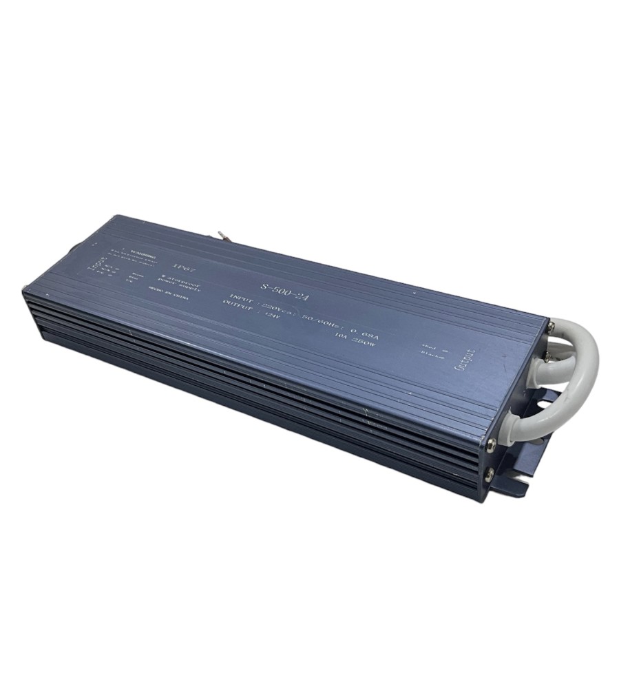 ΤΡΟΦΟΔΟΤΙΚΟ 24V / 250W IP 67 SLIM