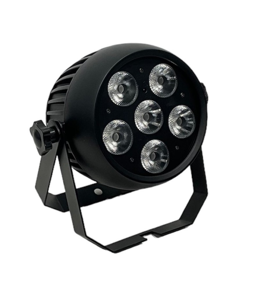 IP65 BATTERY LED PAR  6x18W RGBWAUV