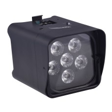 BATTERY LED PAR 6 X 12W RGBWA+UV