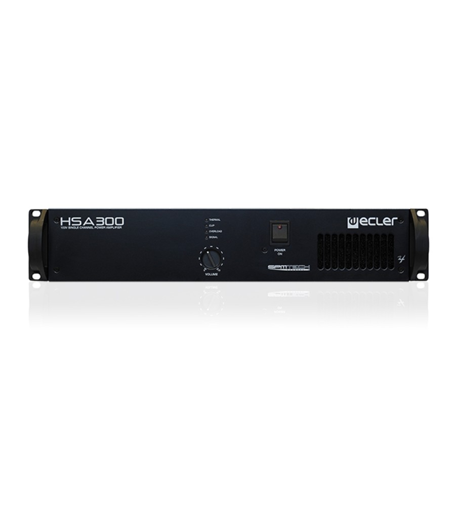 ECLER HSA300 High Impedance Mono Amplifier