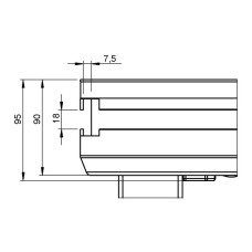 ΕΞΕΔΡΑ SCA-11 1m x 1m 750kg/m2