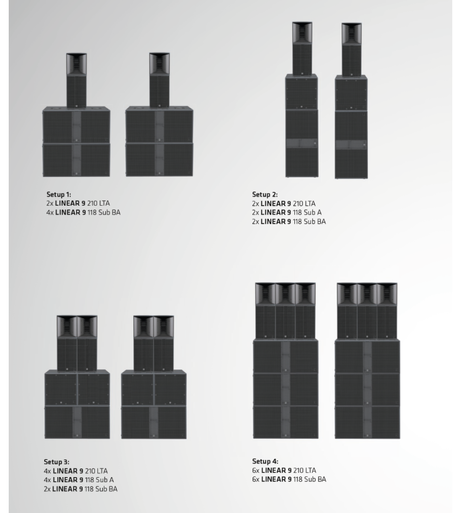 HK AUDIO LINEAR 9 APPLICATIONS