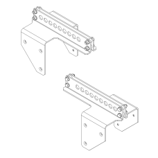 Rigging rail for a single P10