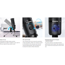 AU-PM461TR Microphone with Mic Gain