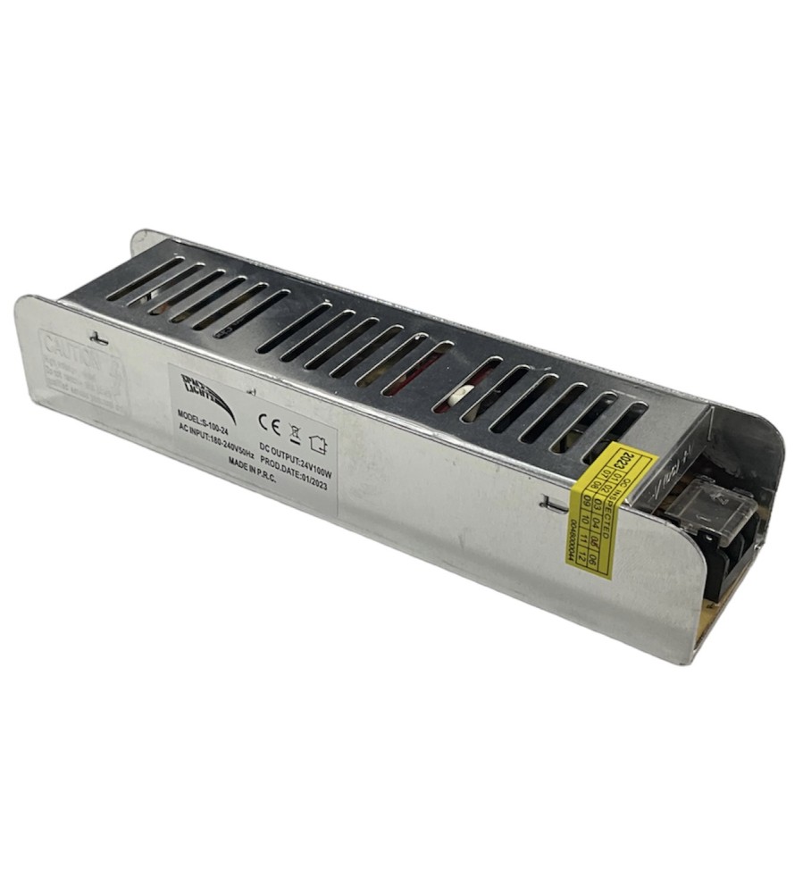 ΤΡΟΦΟΔΟΤΙΚΟ 24V / 100W IP 20 SLIM